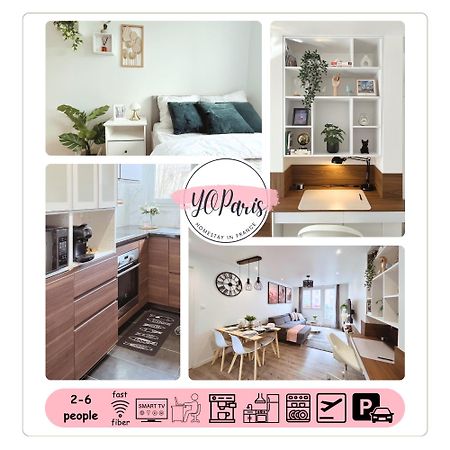 Entire 60M2 Apartment - Close To Paris - Parking - Kitchen - 2Min Rerb - Olympic'24 Bourg-la-Reine Dış mekan fotoğraf