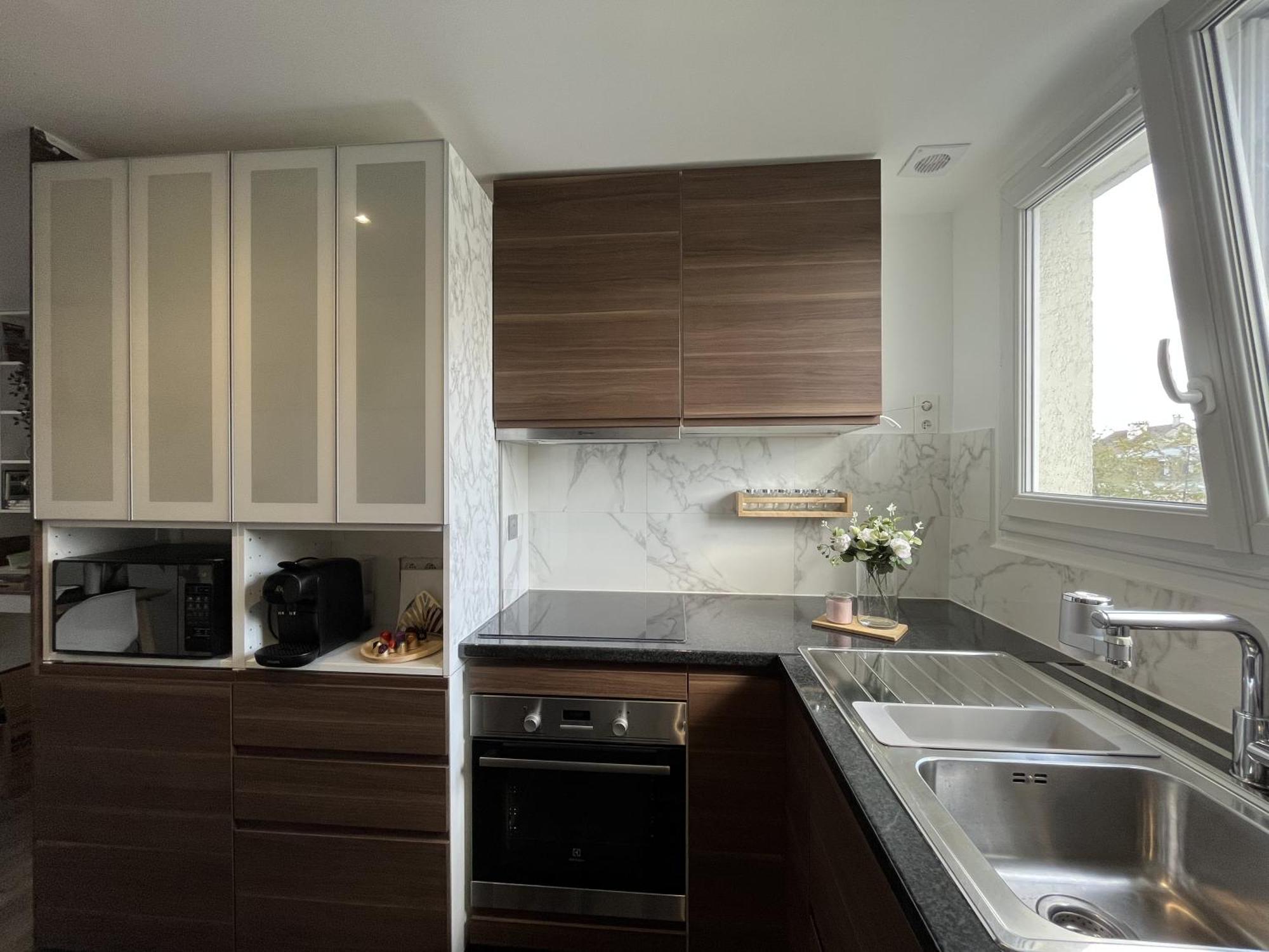 Entire 60M2 Apartment - Close To Paris - Parking - Kitchen - 2Min Rerb - Olympic'24 Bourg-la-Reine Dış mekan fotoğraf