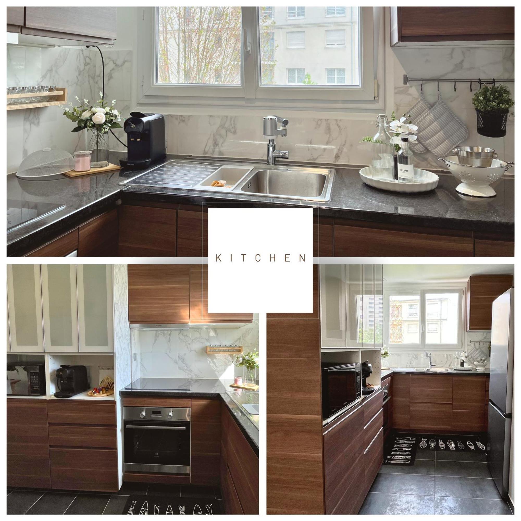 Entire 60M2 Apartment - Close To Paris - Parking - Kitchen - 2Min Rerb - Olympic'24 Bourg-la-Reine Dış mekan fotoğraf